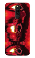 Fire Eye Redmi 8 Hard Case Back Cover by Casekaro