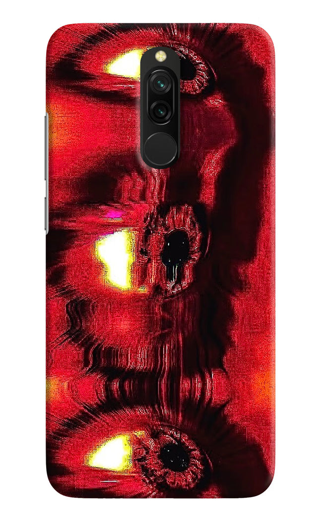 Fire Eye Redmi 8 Hard Case Back Cover by Casekaro