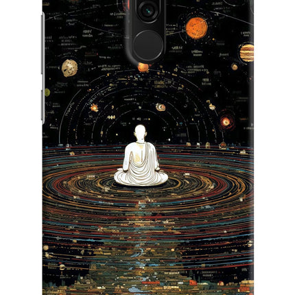 Space Monk Redmi 8 Hard Case Back Cover by Casekaro