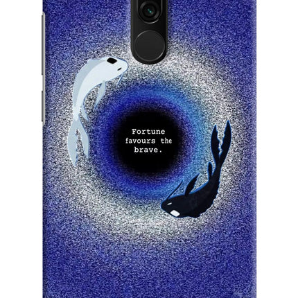 Dark Koi Redmi 8 Hard Case Back Cover by Casekaro