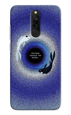 Dark Koi Redmi 8 Hard Case Back Cover by Casekaro
