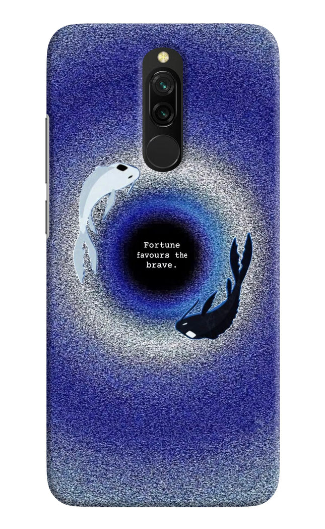 Dark Koi Redmi 8 Hard Case Back Cover by Casekaro