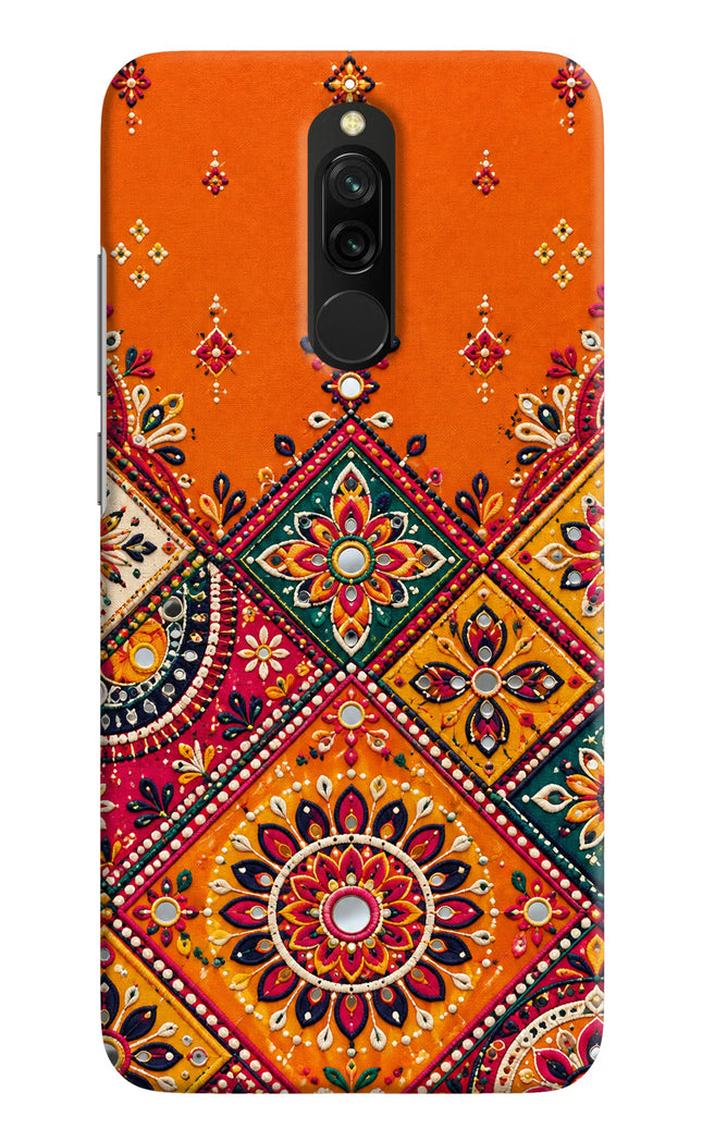 Kutch Glow Redmi 8 Hard Case Back Cover by Casekaro