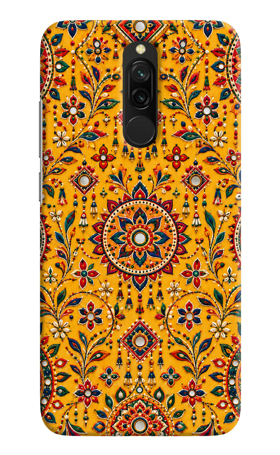 Sunlit Aura Redmi 8 Back Cover, Hard case