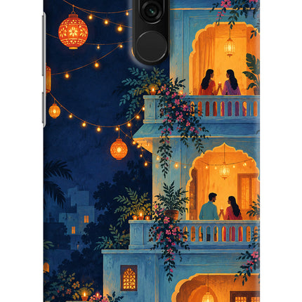 Balcony Glow Redmi 8 Hard Case Back Cover by Casekaro