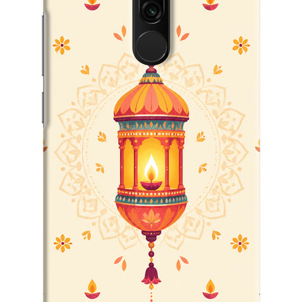 Golden Lantern Redmi 8 Hard Case Back Cover by Casekaro