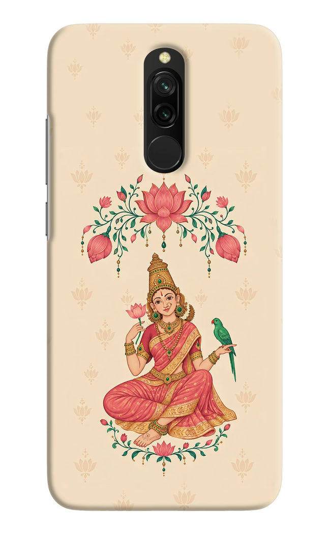 Goddess Lakshmi Redmi 8 Hard Case Back Cover by Casekaro