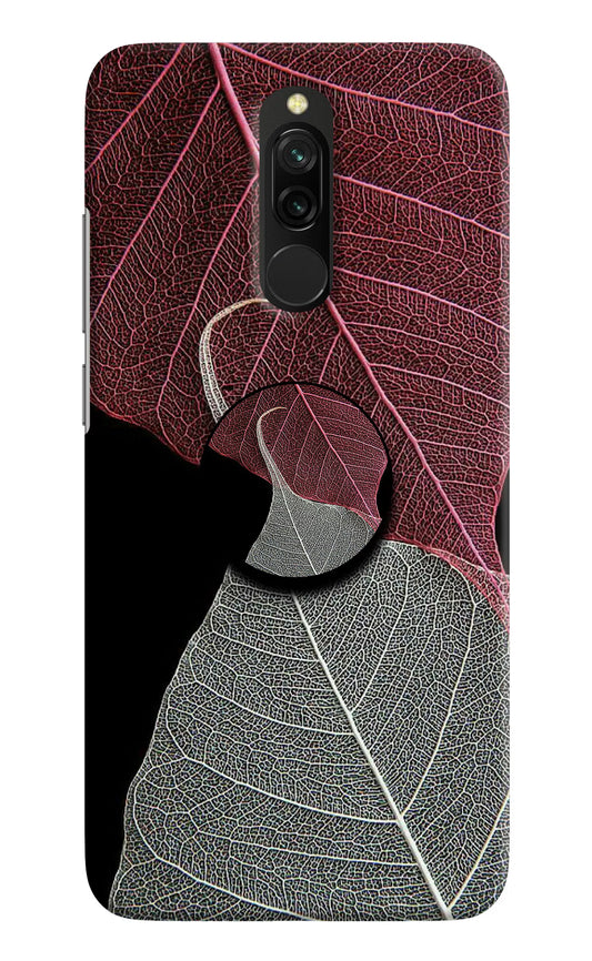 Leaf Pattern Redmi 8 Pop Case by Casekaro