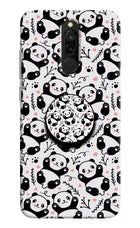 Cute Panda Redmi 8 Pop Case by Casekaro