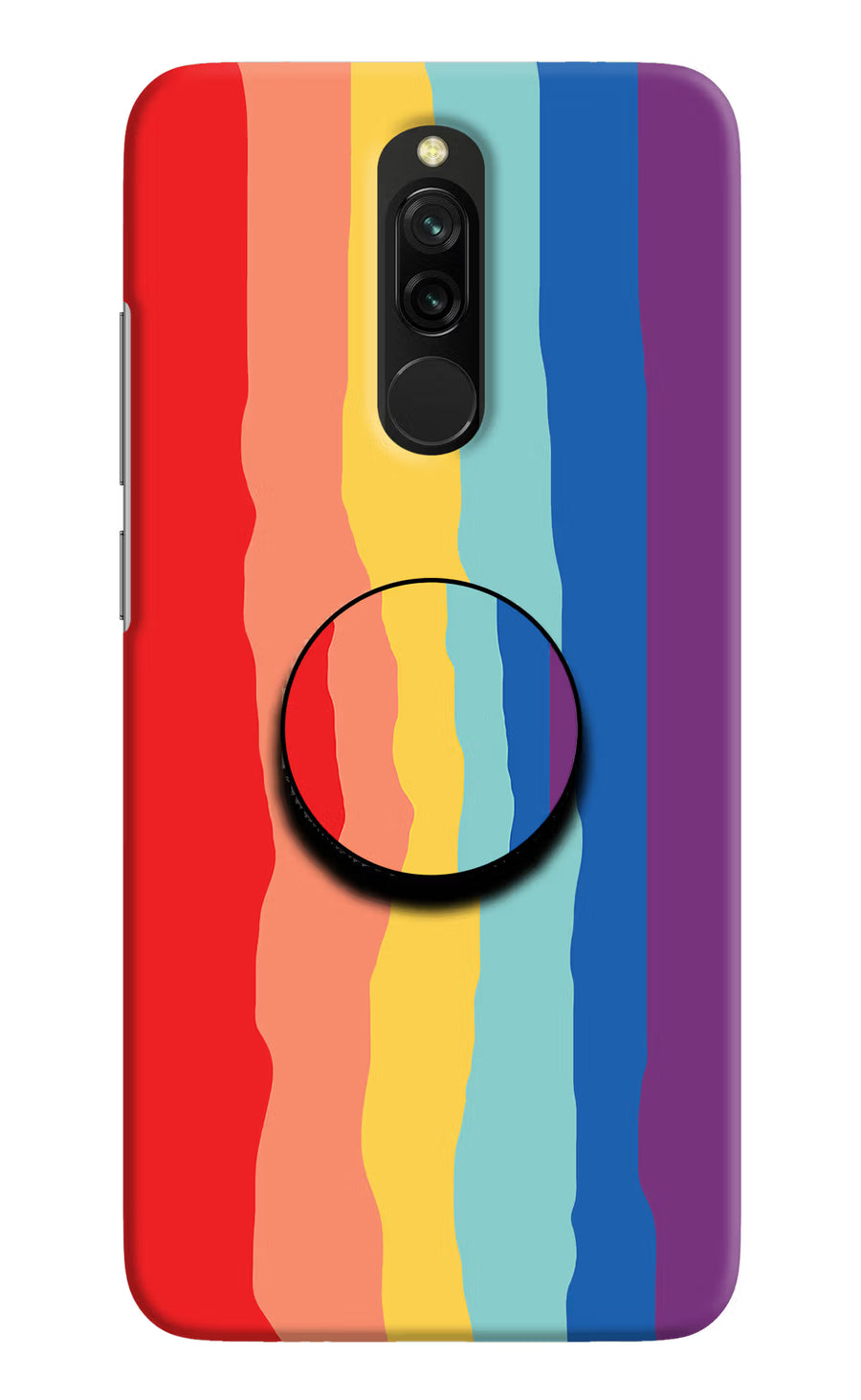 Rainbow Redmi 8 Pop Case, Hard case