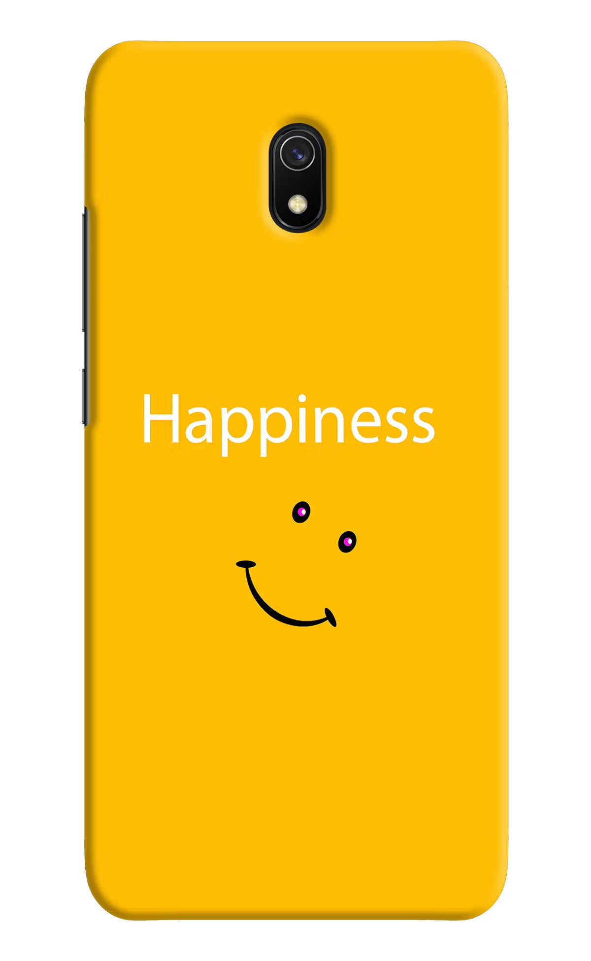 Happiness With Smiley Redmi 8A Hard Case Back Cover by Casekaro