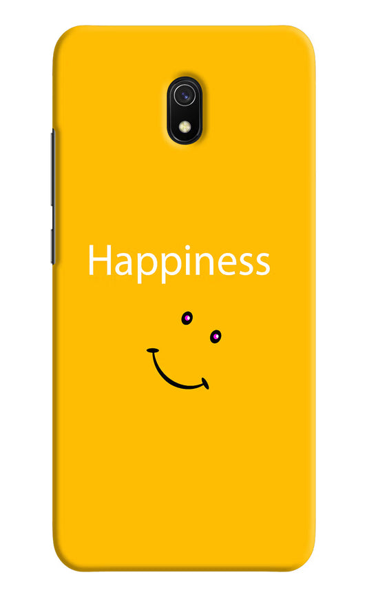 Happiness With Smiley Redmi 8A Hard Case Back Cover by Casekaro