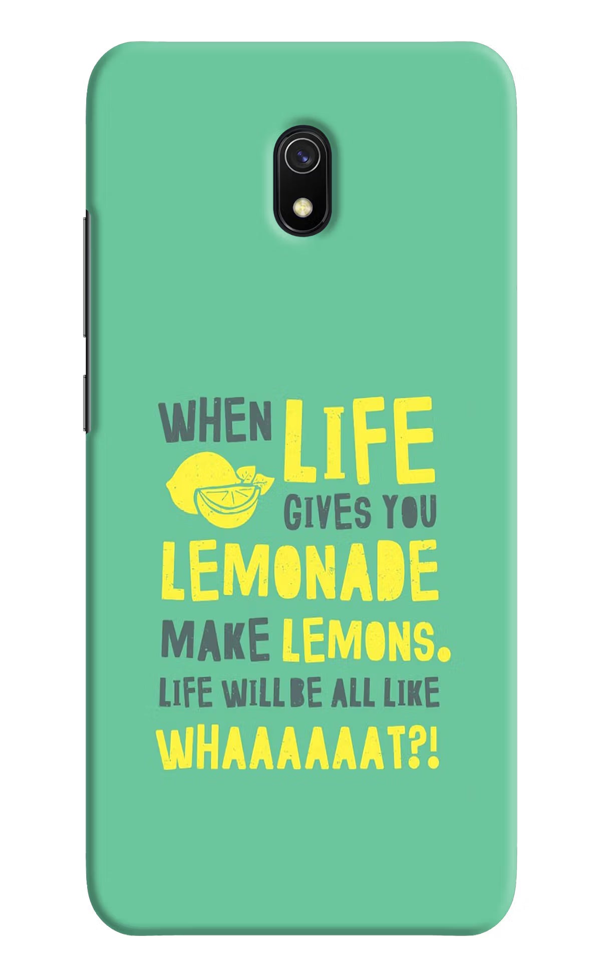 Quote Redmi 8A Hard Case Back Cover by Casekaro