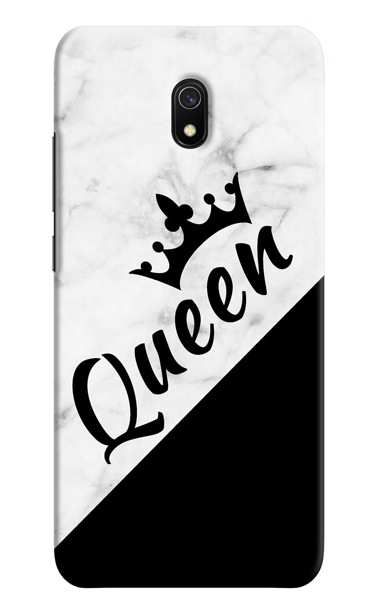 Queen Redmi 8A Hard Case Back Cover by Casekaro