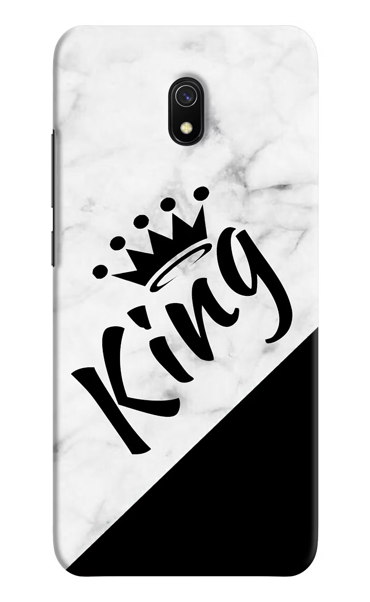 King Redmi 8A Hard Case Back Cover by Casekaro