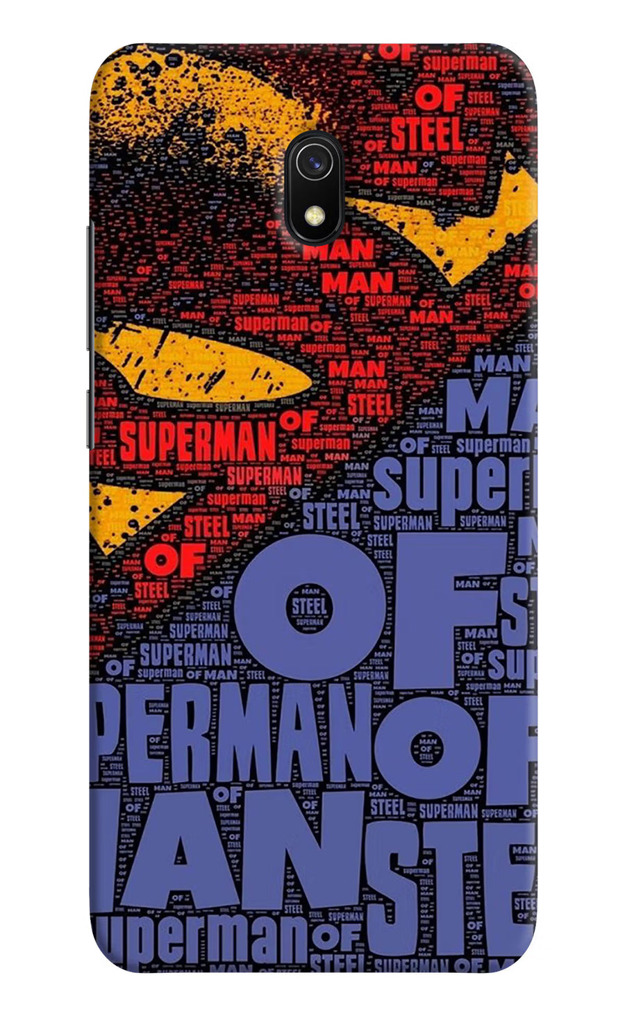 Superman Redmi 8A Back Cover, Hard case