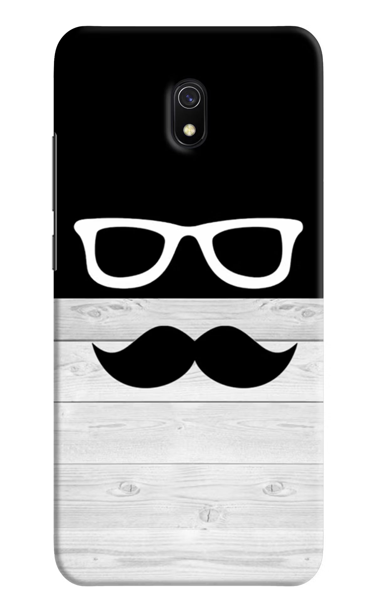 Mustache Redmi 8A Hard Case Back Cover by Casekaro