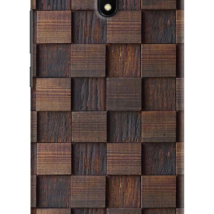 Wooden Cube Design Redmi 8A Hard Case Back Cover by Casekaro