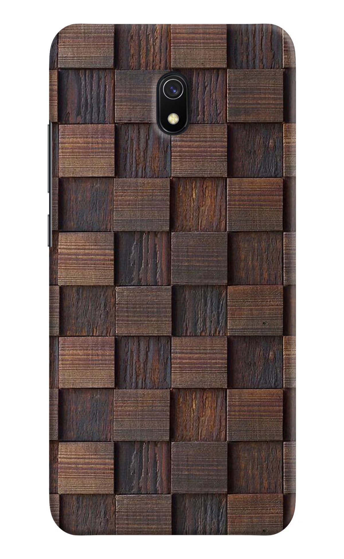 Wooden Cube Design Redmi 8A Hard Case Back Cover by Casekaro