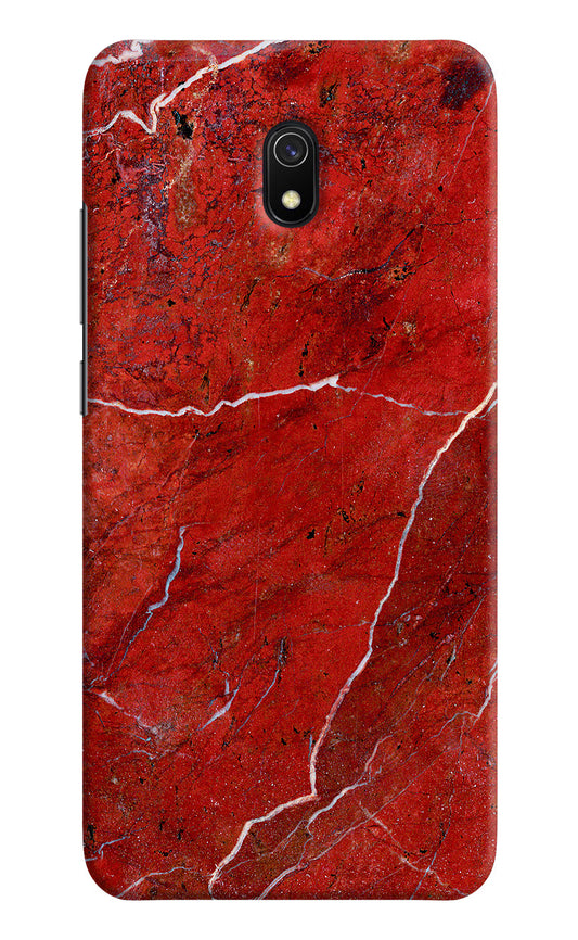 Red Marble Design Redmi 8A Hard Case Back Cover by Casekaro