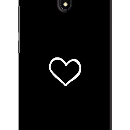 Heart Redmi 8A Hard Case Back Cover by Casekaro