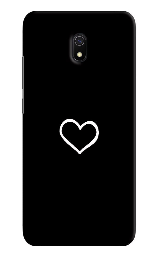 Heart Redmi 8A Hard Case Back Cover by Casekaro