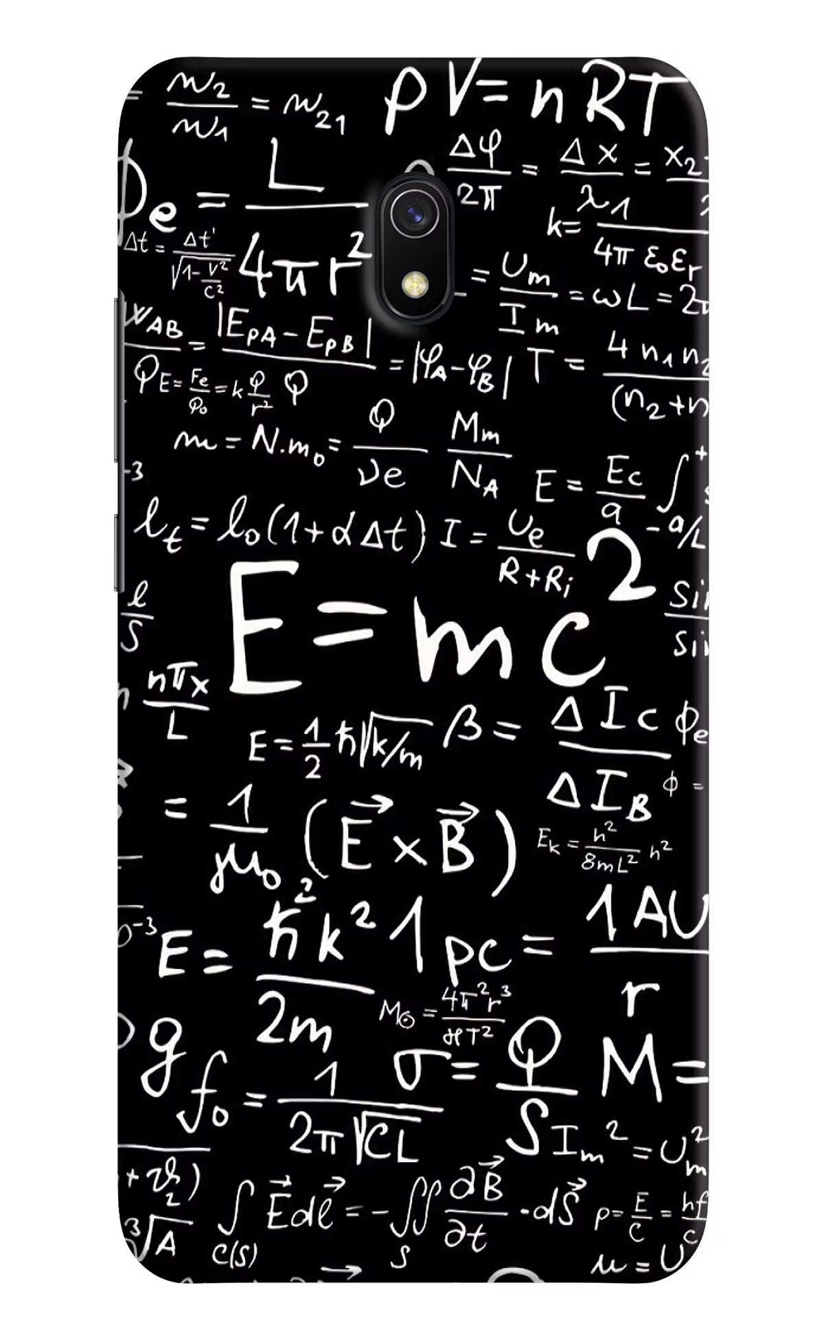 Physics Formula Redmi 8A Hard Case Back Cover by Casekaro