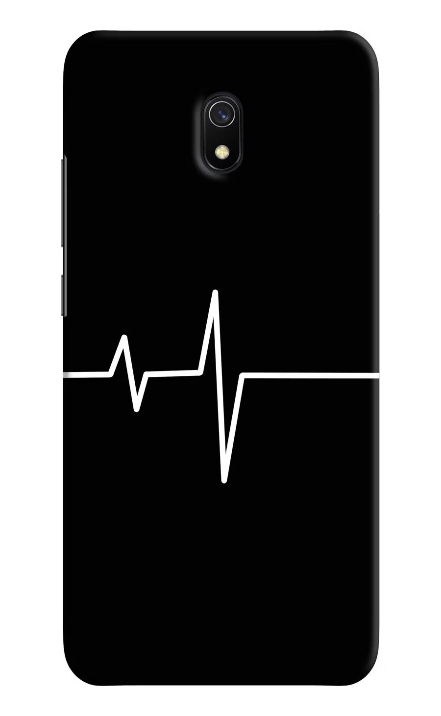 Heart Beats Redmi 8A Back Cover, Hard case