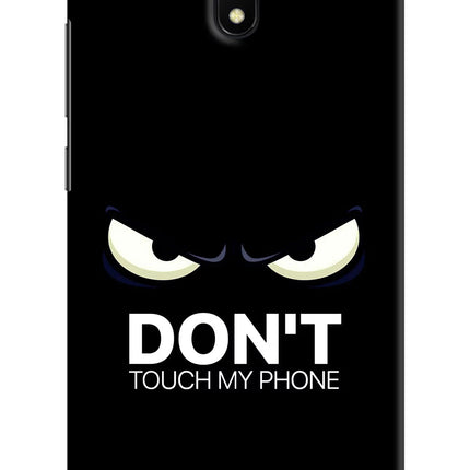 Don'T Touch My Phone Redmi 8A Hard Case Back Cover by Casekaro