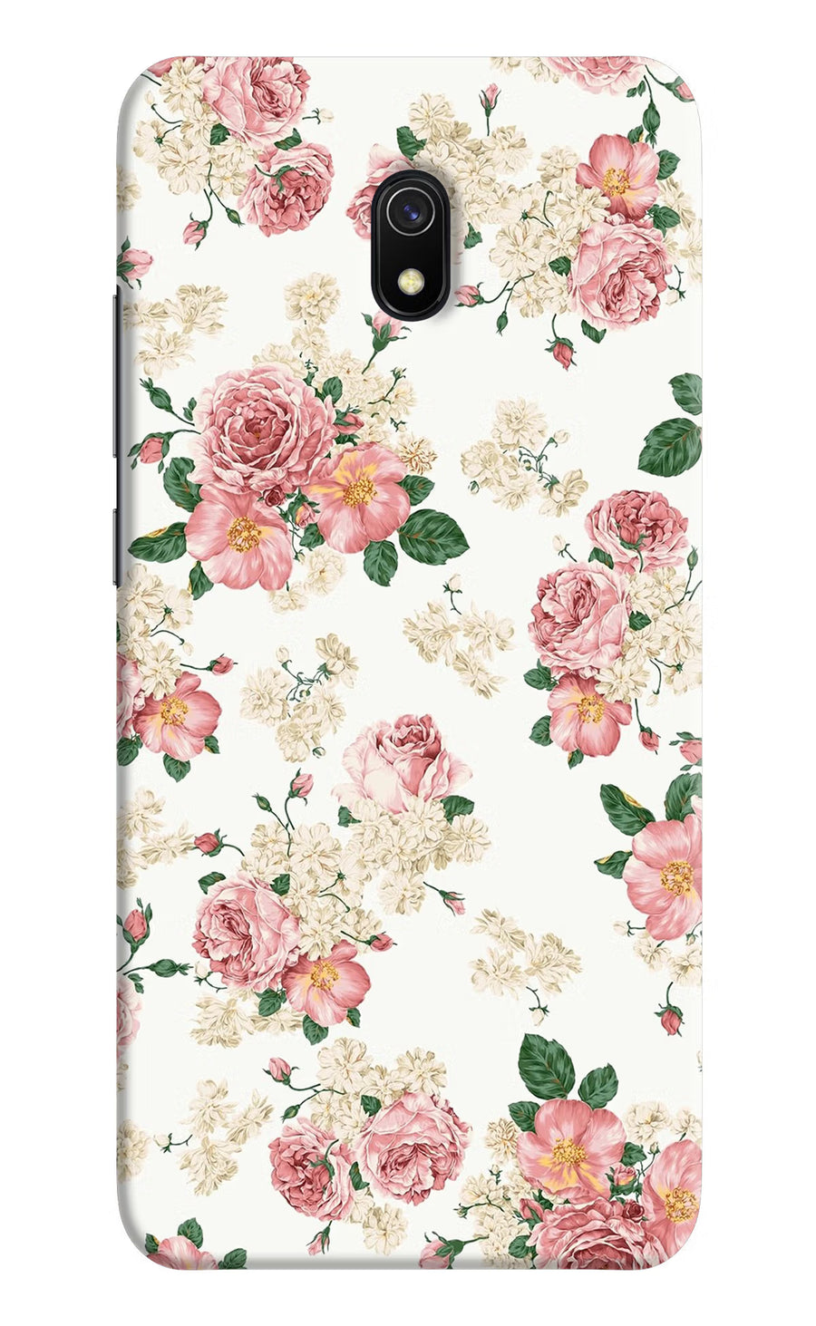 Flowers Redmi 8A Back Cover, Hard case