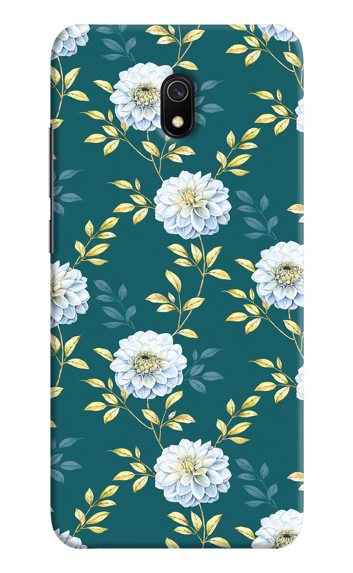 Flowers Redmi 8A Hard Case Back Cover by Casekaro