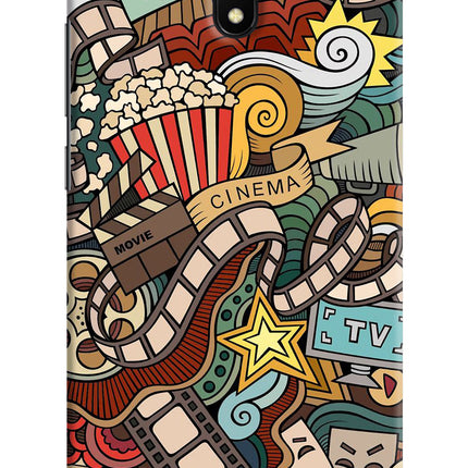 Cinema Abstract Redmi 8A Hard Case Back Cover by Casekaro