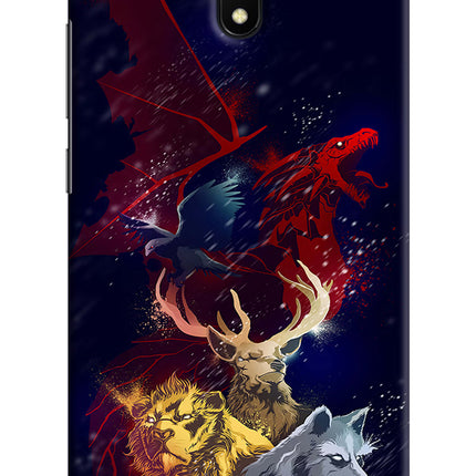 Game Of Thrones Redmi 8A Hard Case Back Cover by Casekaro