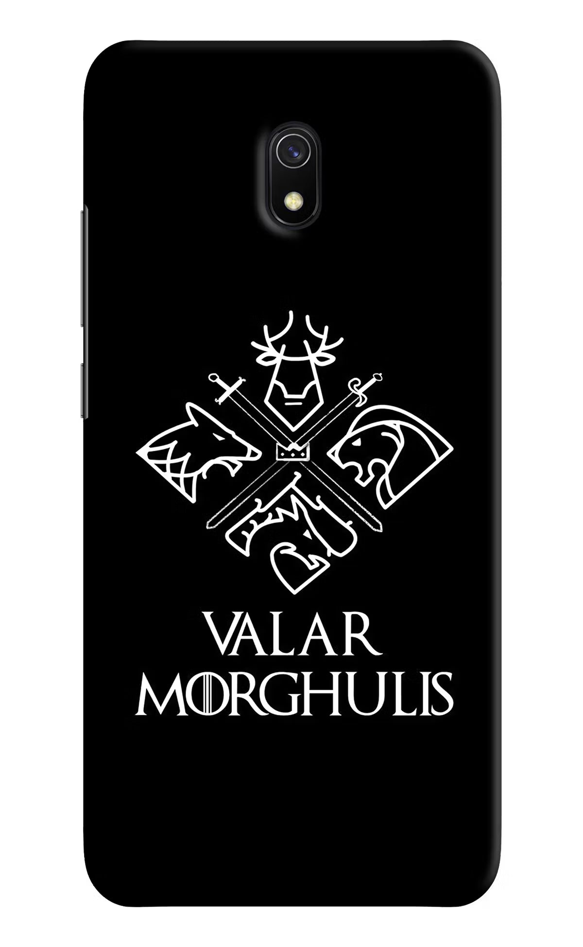 Valar Morghulis | Game Of Thrones Redmi 8A Hard Case Back Cover by Casekaro