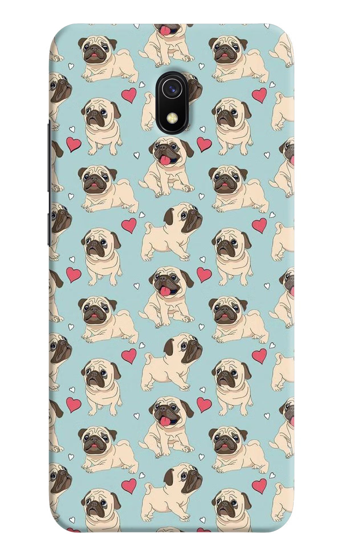 Pug Dog Redmi 8A Hard Case Back Cover by Casekaro