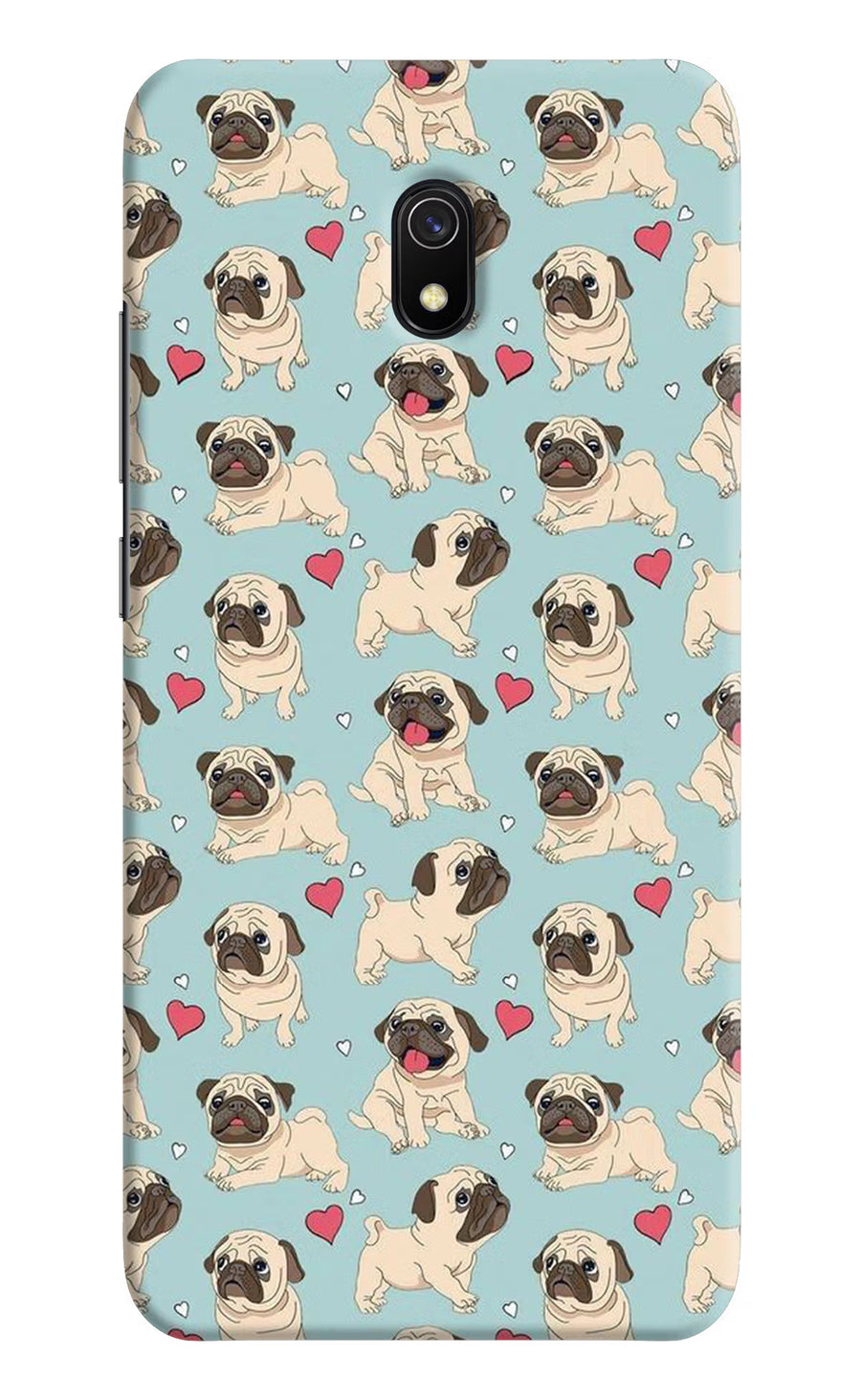 Pug Dog Redmi 8A Back Cover, Hard case