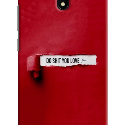 Do Shit You Love Redmi 8A Hard Case Back Cover by Casekaro