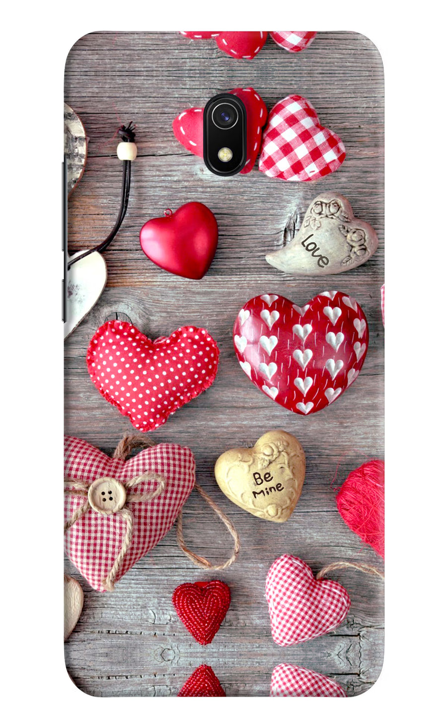 Love Wallpaper Redmi 8A Back Cover, Hard case