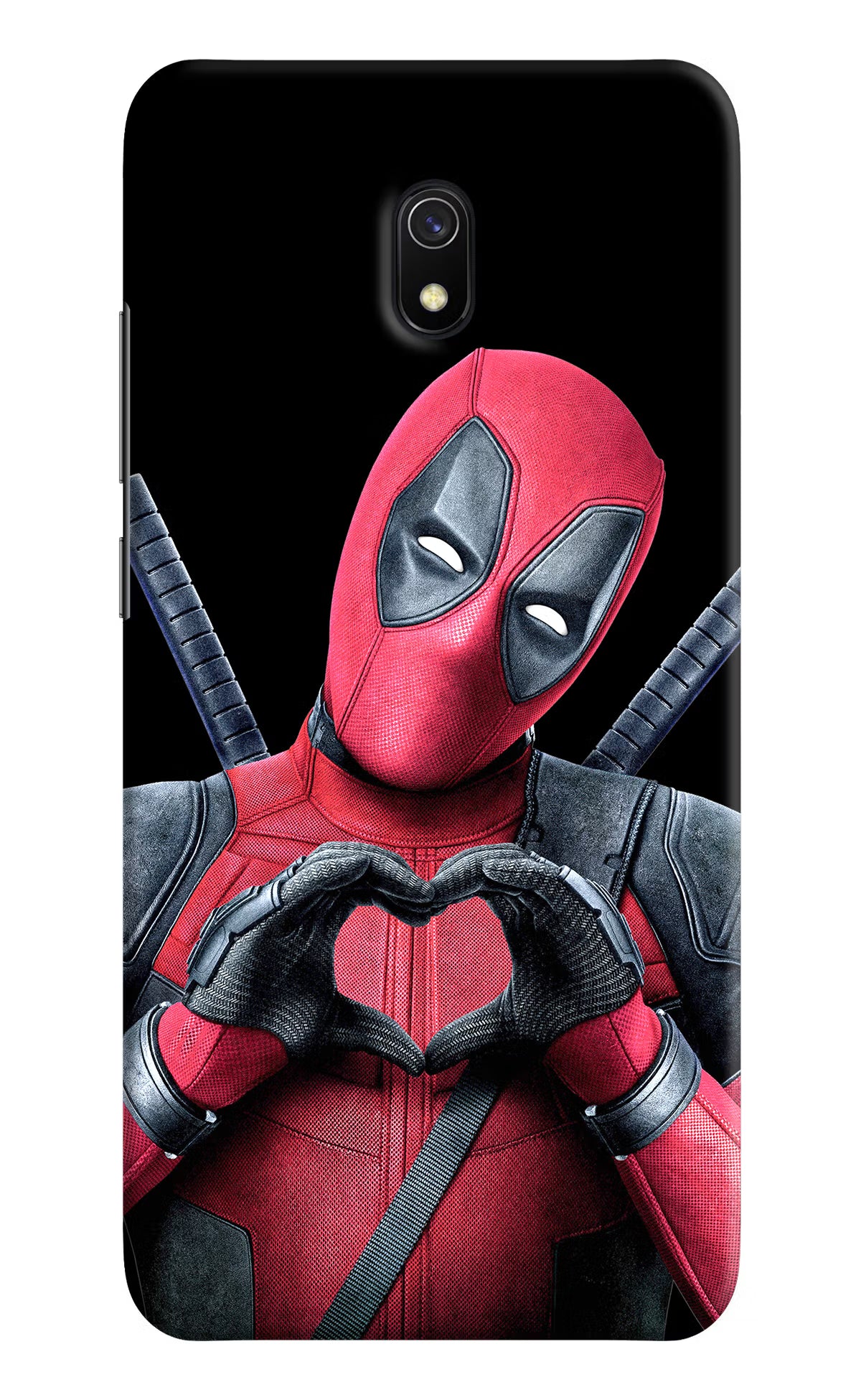 Deadpool Redmi 8A Hard Case Back Cover by Casekaro