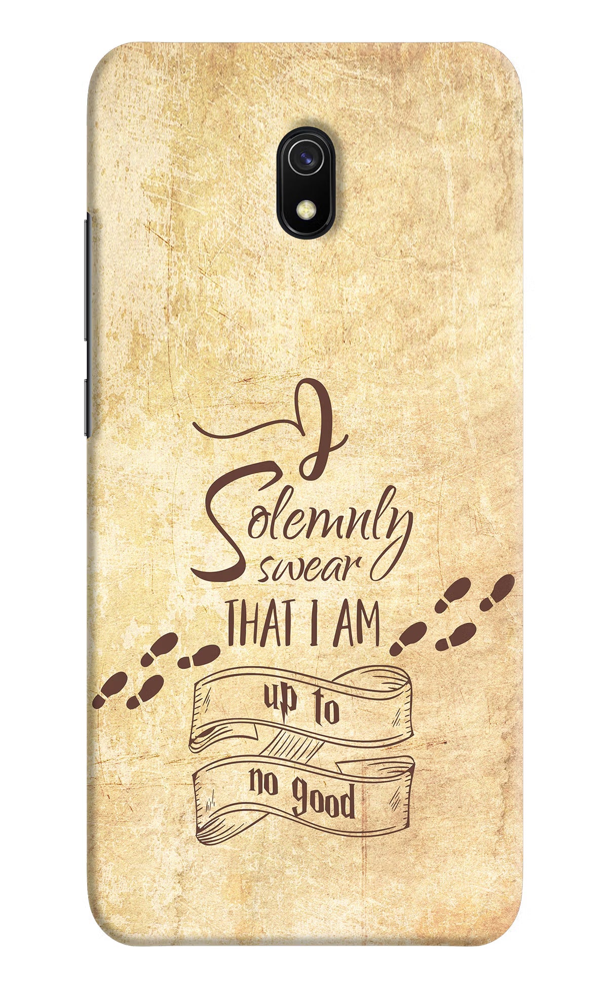 I Solemnly swear that i up to no good Redmi 8A Hard Case Back Cover by Casekaro