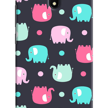 Elephants Redmi 8A Hard Case Back Cover by Casekaro