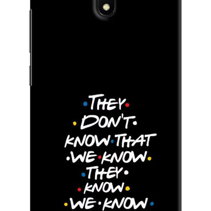 FRIENDS Dialogue Redmi 8A Hard Case Back Cover by Casekaro
