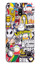 Sticker Bomb Redmi 8A Hard Case Back Cover by Casekaro