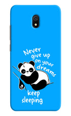 Keep Sleeping Redmi 8A Hard Case Back Cover by Casekaro