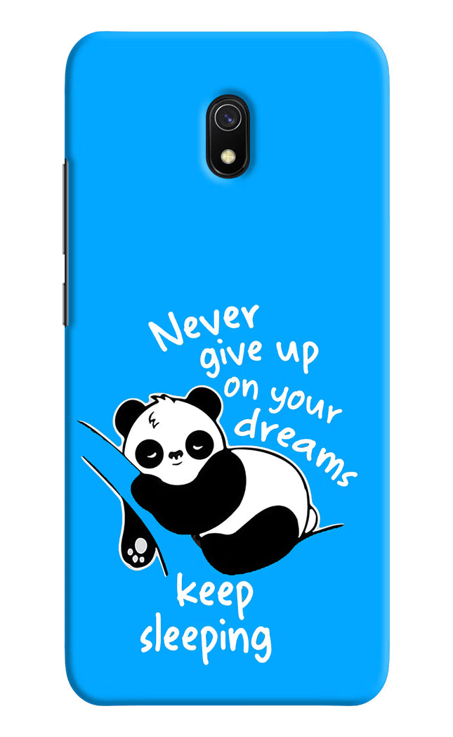 Keep Sleeping Redmi 8A Hard Case Back Cover by Casekaro