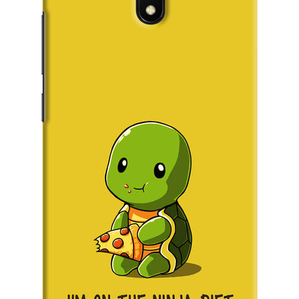 I'm on Ninja Diet Redmi 8A Hard Case Back Cover by Casekaro