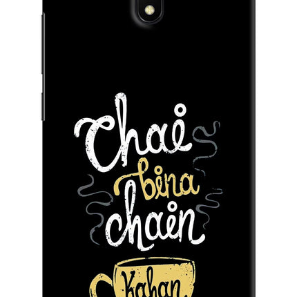 Chai Bina Chain Kaha Re Redmi 8A Hard Case Back Cover by Casekaro