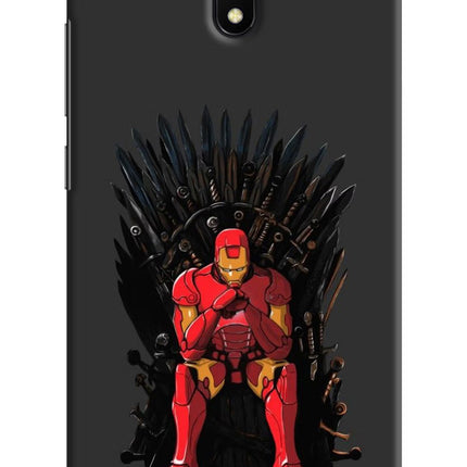 Ironman Throne Redmi 8A Hard Case Back Cover by Casekaro