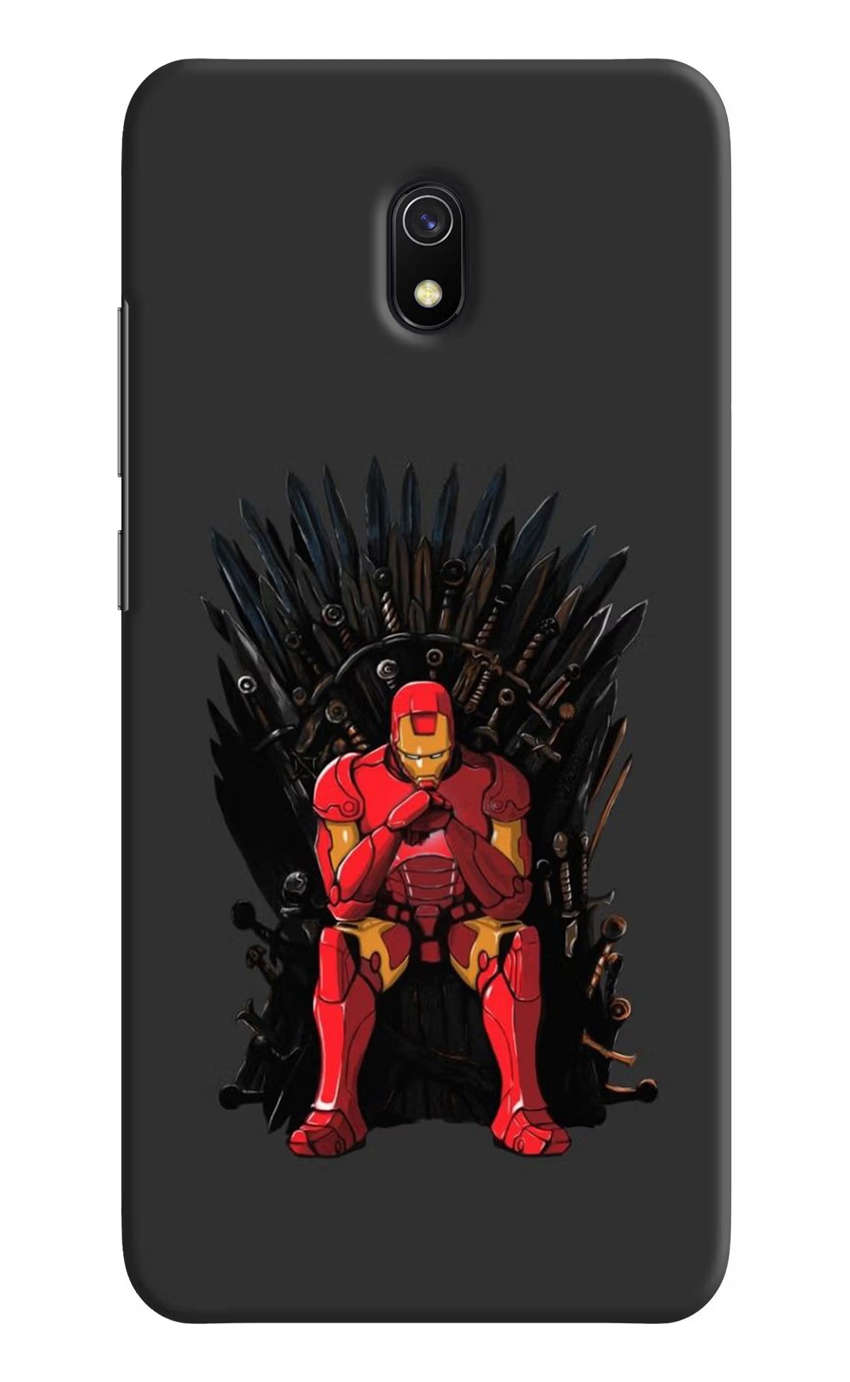 Ironman Throne Redmi 8A Hard Case Back Cover by Casekaro