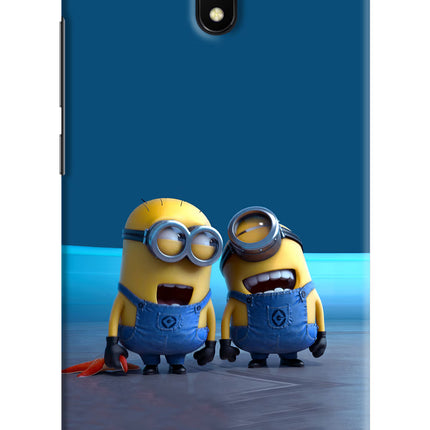 Minion Laughing Redmi 8A Hard Case Back Cover by Casekaro